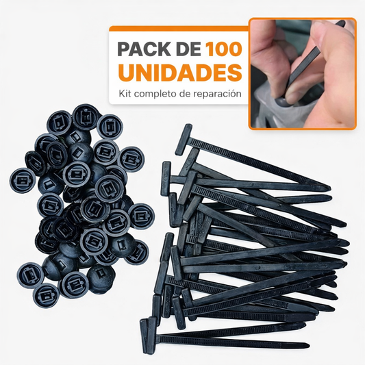 100 Unidades Precintas Fuertes de Nylon — Gs. 1.890/Und